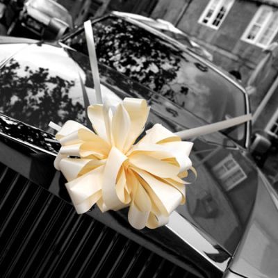 Using Ribbons On Cars For Weddings: Rev Up Your Wedding Décor