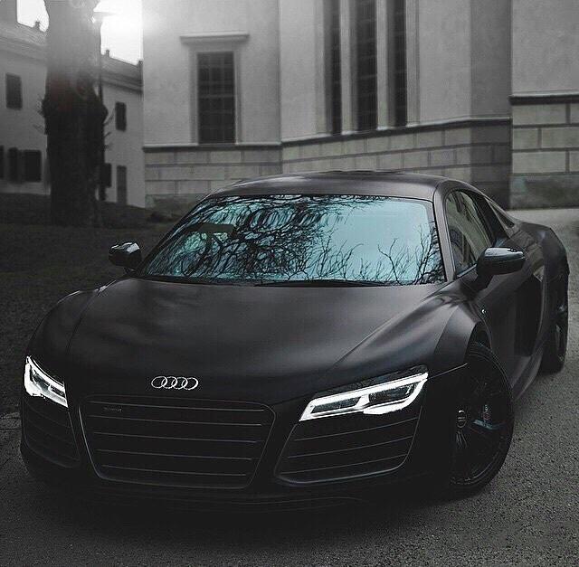 The Driving Experience in a Black Audi R8